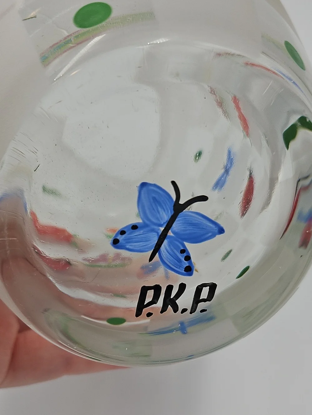 Vintage Handpainted Vase